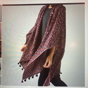 NWT: Lululemon Sun To Moon Scarf in the color Angel Wing/Cranberry/Bordeaux